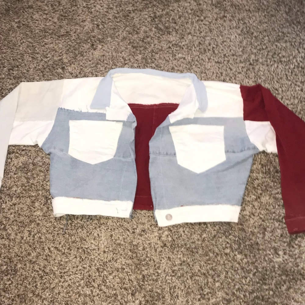 REWORK patchwork jean jacket - Picture 5 of 11